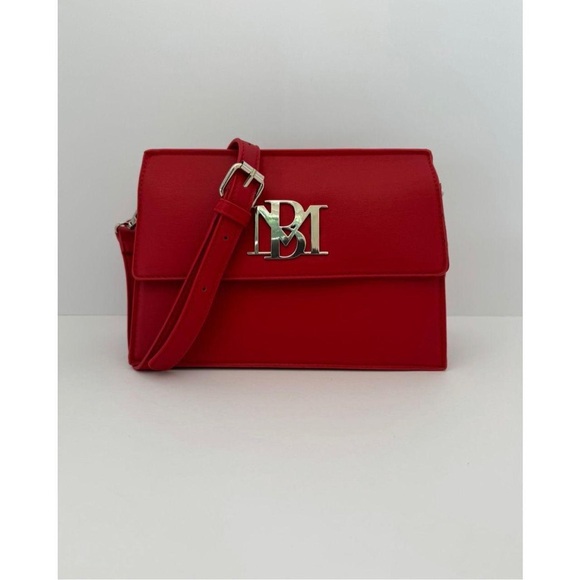 Badgley Mischka Women's Small Classic Crossbody Red New With Tags - Picture 5 of 6